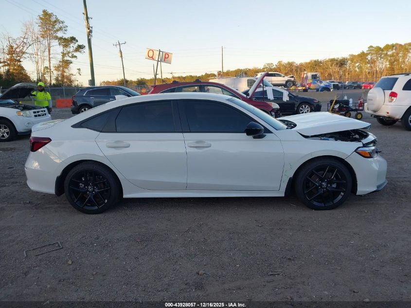 2025 Honda Civic Sport VIN: 2HGFE2F59SH553370 Lot: 43928057