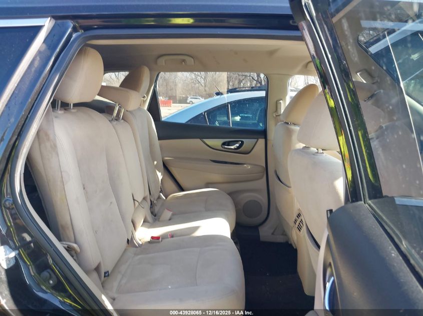 2016 Nissan Rogue S VIN: KNMAT2MV2GP715005 Lot: 43928065