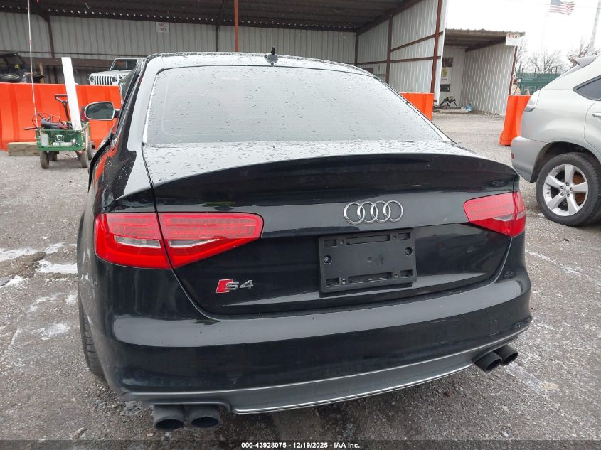 2014 Audi S4 3.0T Premium Plus VIN: WAUDGAFL1EA007347 Lot: 43928075