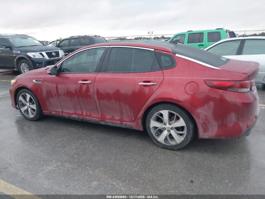 2018 Kia Optima Sx Turbo VIN: 5XXGW4L25JG235818 Lot: 43928080