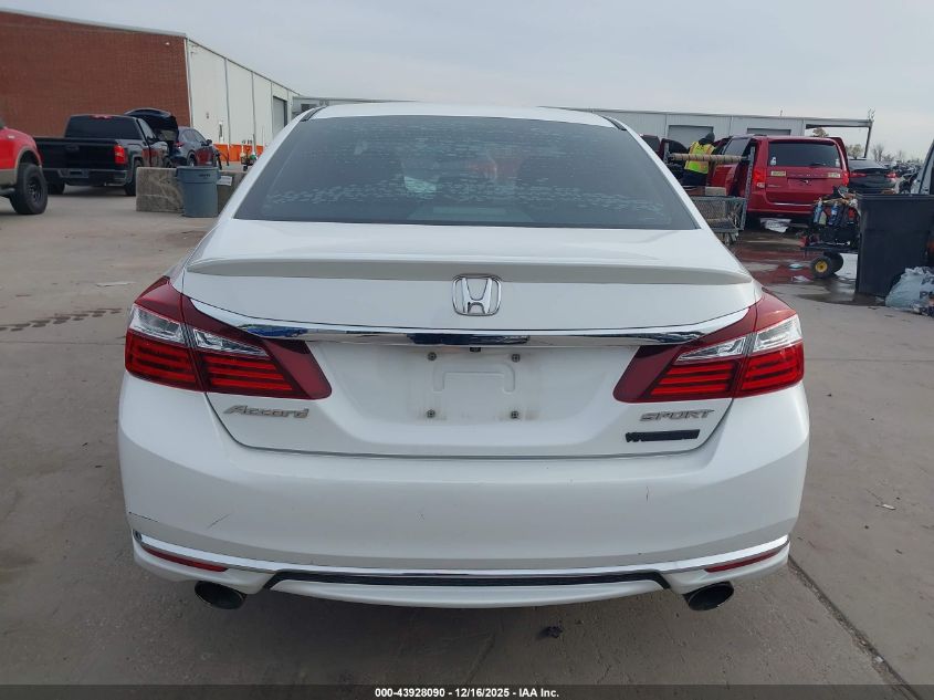 2016 Honda Accord Sport VIN: 1HGCR2F50GA015718 Lot: 43928090