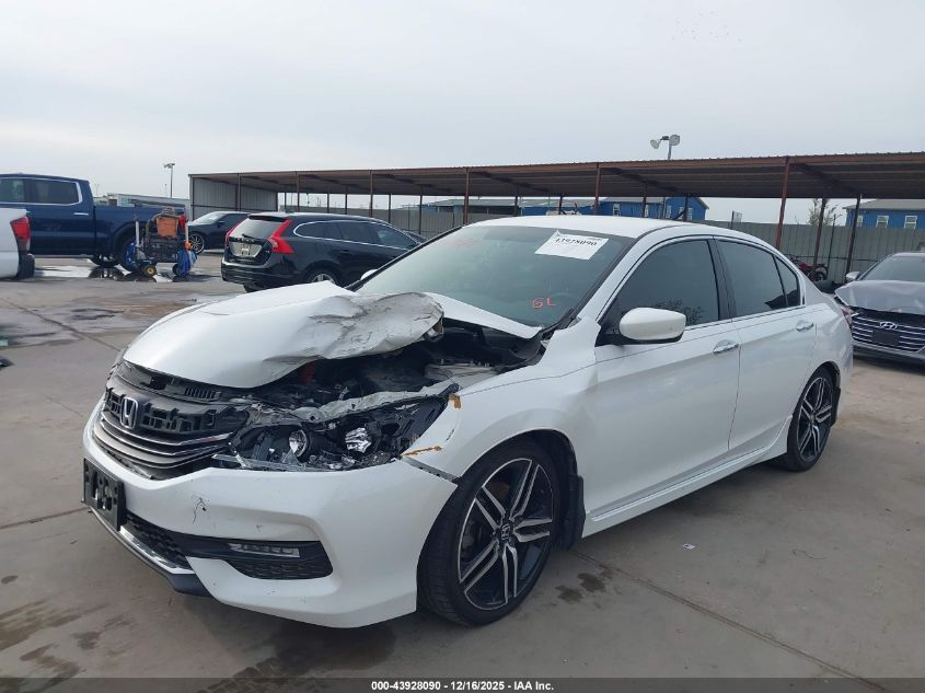 2016 Honda Accord Sport VIN: 1HGCR2F50GA015718 Lot: 43928090