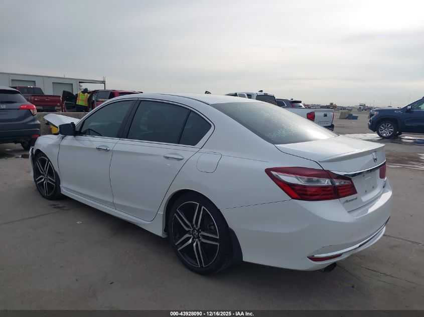 2016 Honda Accord Sport VIN: 1HGCR2F50GA015718 Lot: 43928090