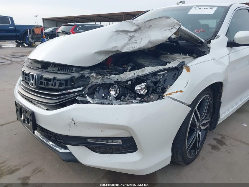 2016 Honda Accord Sport VIN: 1HGCR2F50GA015718 Lot: 43928090