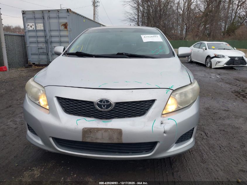 2010 Toyota Corolla Le VIN: 1NXBU4EE6AZ174802 Lot: 43928093