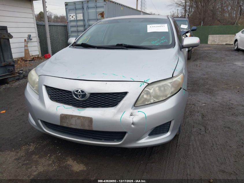 2010 Toyota Corolla Le VIN: 1NXBU4EE6AZ174802 Lot: 43928093