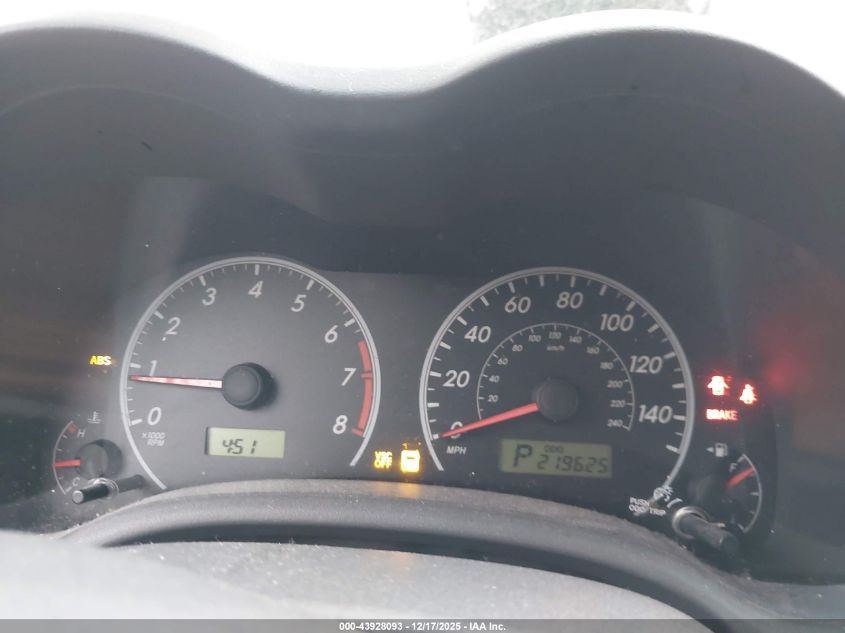 2010 Toyota Corolla Le VIN: 1NXBU4EE6AZ174802 Lot: 43928093