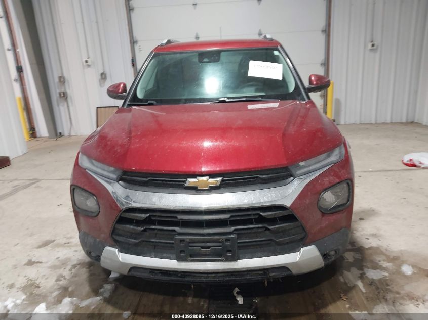 2022 Chevrolet Trailblazer Awd Lt VIN: KL79MRSLXNB011121 Lot: 43928095