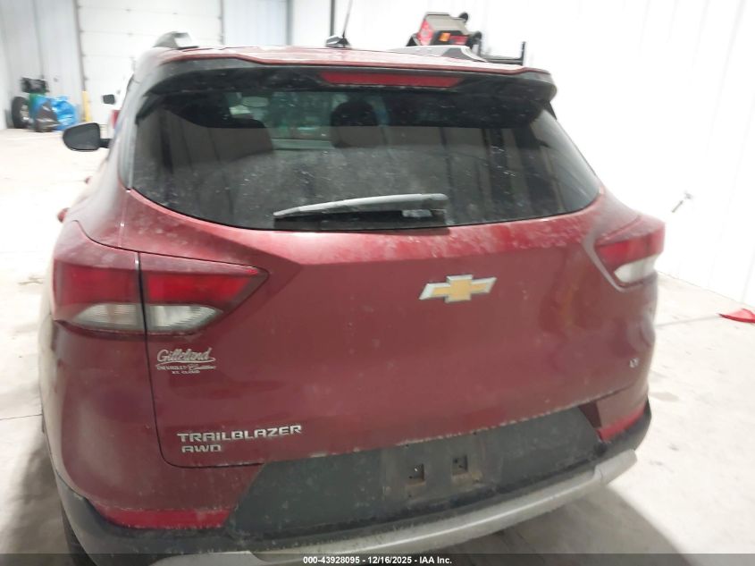 2022 Chevrolet Trailblazer Awd Lt VIN: KL79MRSLXNB011121 Lot: 43928095