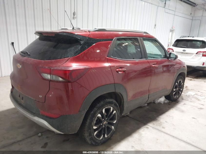 2022 Chevrolet Trailblazer Awd Lt VIN: KL79MRSLXNB011121 Lot: 43928095