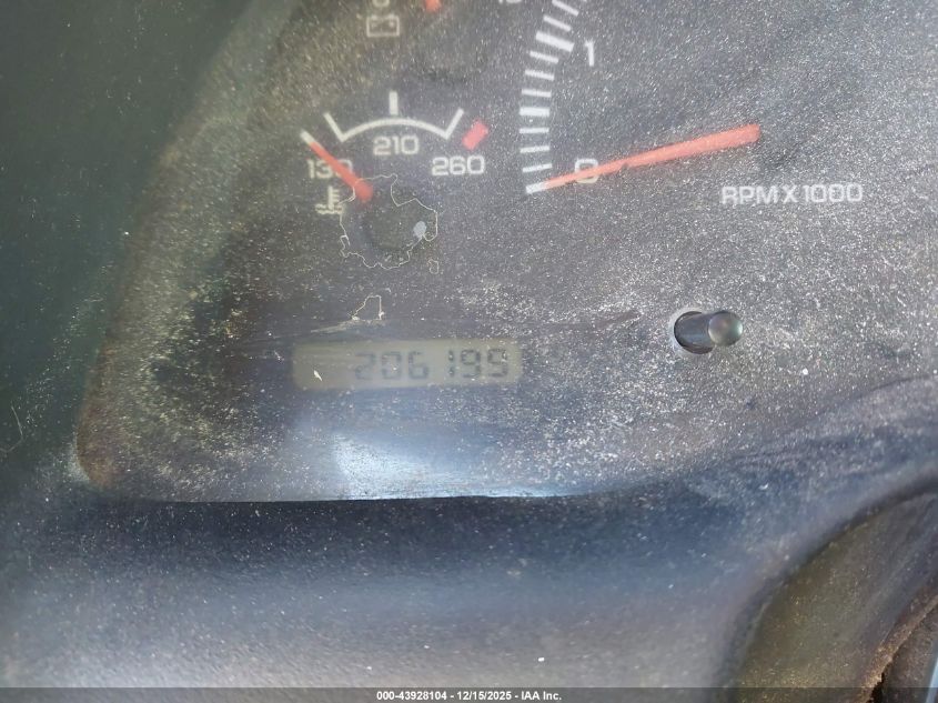 1998 Dodge Ram 1500 St VIN: 1B7HF13Y6WJ171220 Lot: 43928104