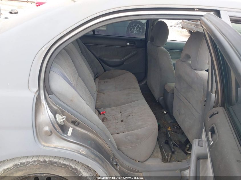 2005 Honda Civic Lx VIN: 2HGES16535H587615 Lot: 43928110