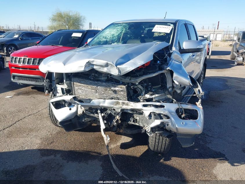 2019 Ford Ranger Lariat VIN: 1FTER4EH2KLA38560 Lot: 43928112