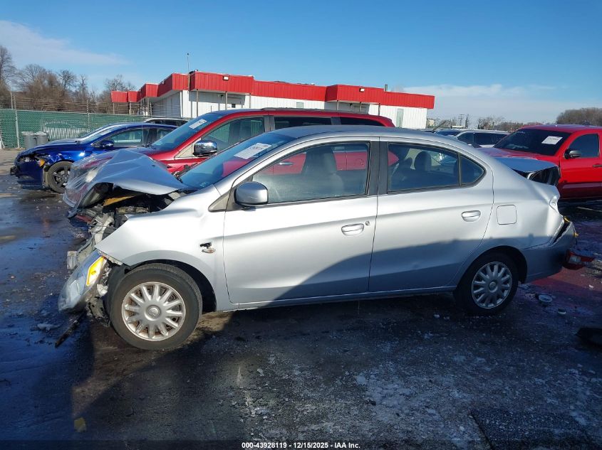 2017 Mitsubishi Mirage G4 Es VIN: ML32F3FJ6HHF15418 Lot: 43928119