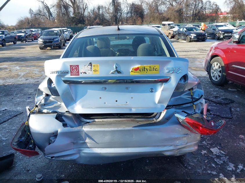 2017 Mitsubishi Mirage G4 Es VIN: ML32F3FJ6HHF15418 Lot: 43928119