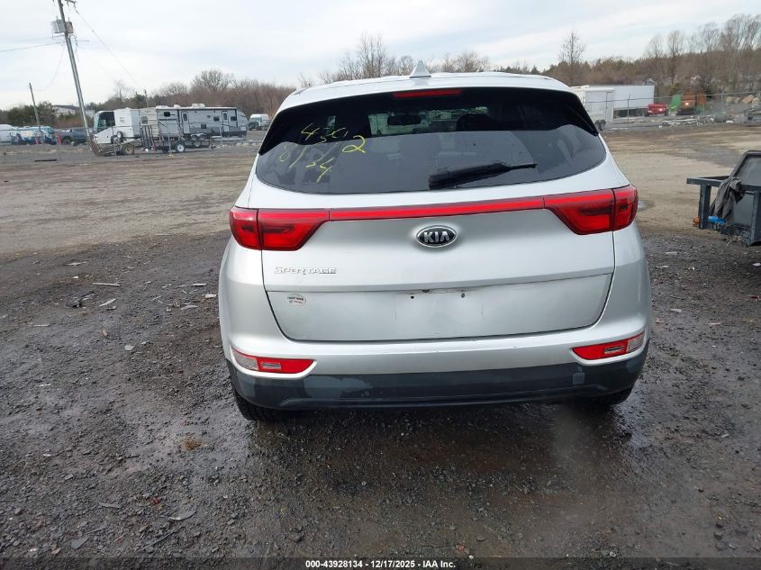 2018 Kia Sportage Lx VIN: KNDPMCAC8J7309236 Lot: 43928134