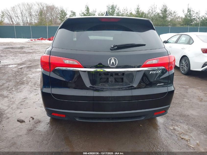 2013 Acura Rdx VIN: 5J8TB4H5XDL008658 Lot: 43928136