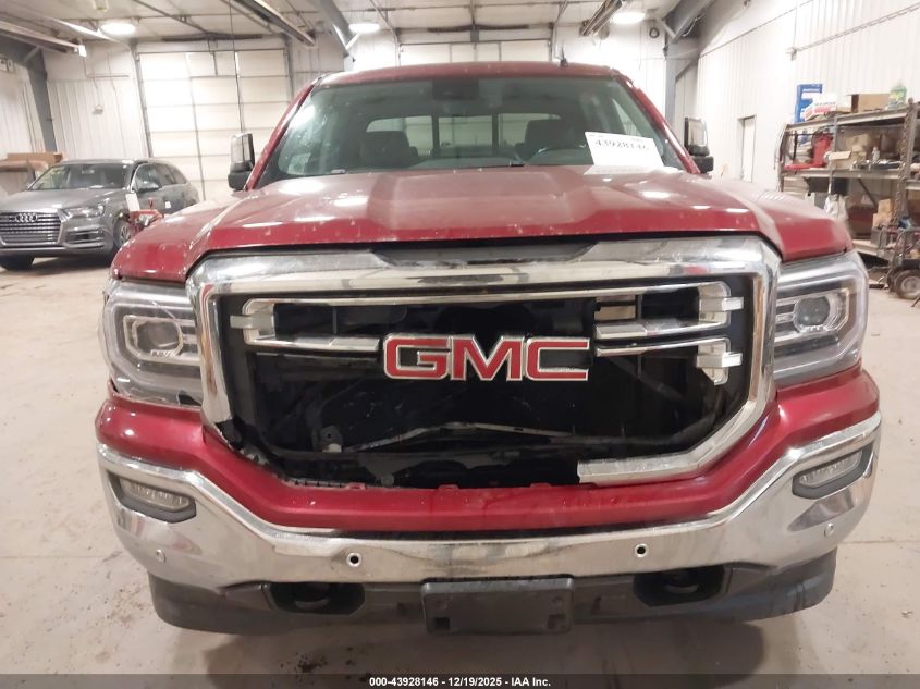 2018 GMC Sierra 1500 Slt VIN: 3GTU2NEJ2JG309797 Lot: 43928146