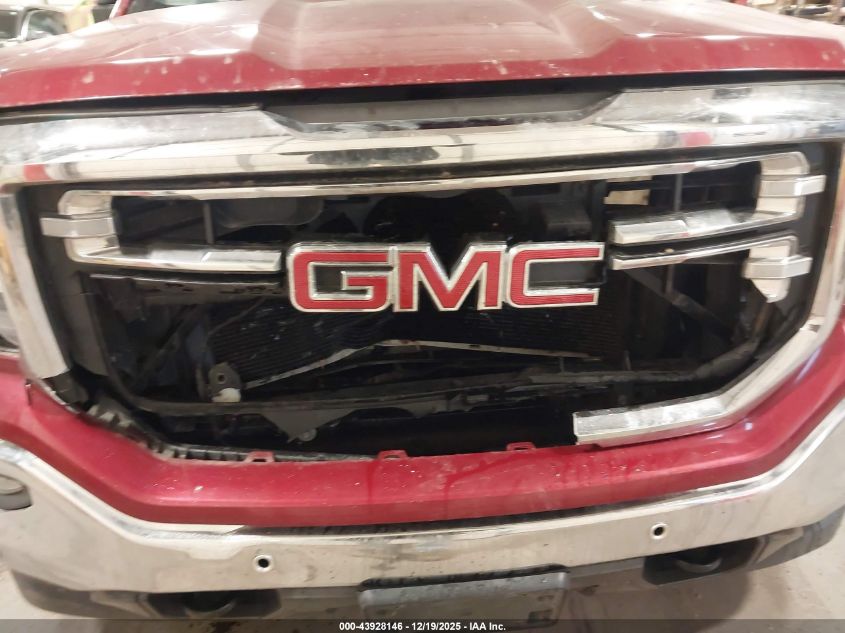 2018 GMC Sierra 1500 Slt VIN: 3GTU2NEJ2JG309797 Lot: 43928146
