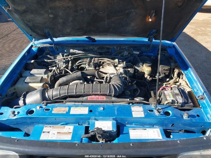 1995 Ford Ranger Super Cab VIN: 1FTCR14U0SPA89522 Lot: 43928148