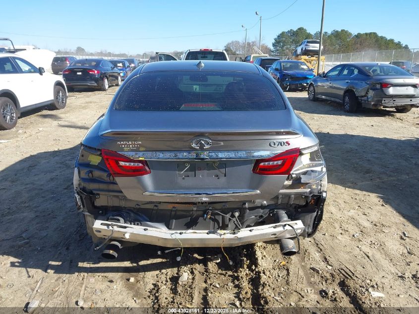 2019 Infiniti Q70 3.7 Luxe VIN: JN1BY1AP7KM500111 Lot: 43928161