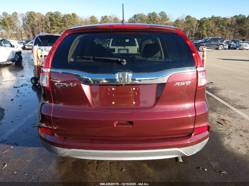 2015 Honda Cr-V Ex VIN: 2HKRM4H53FH639438 Lot: 43928175