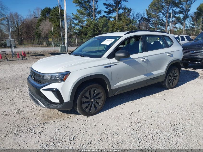 2023 Volkswagen Taos 1.5T S VIN: 3VVCX7B25PM302621 Lot: 43928178