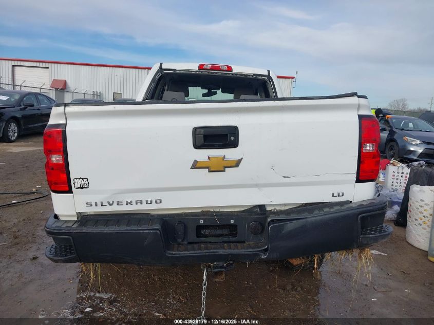 2019 Chevrolet Silverado 1500 Ld Wt VIN: 2GCVKNEC4K1233077 Lot: 43928179