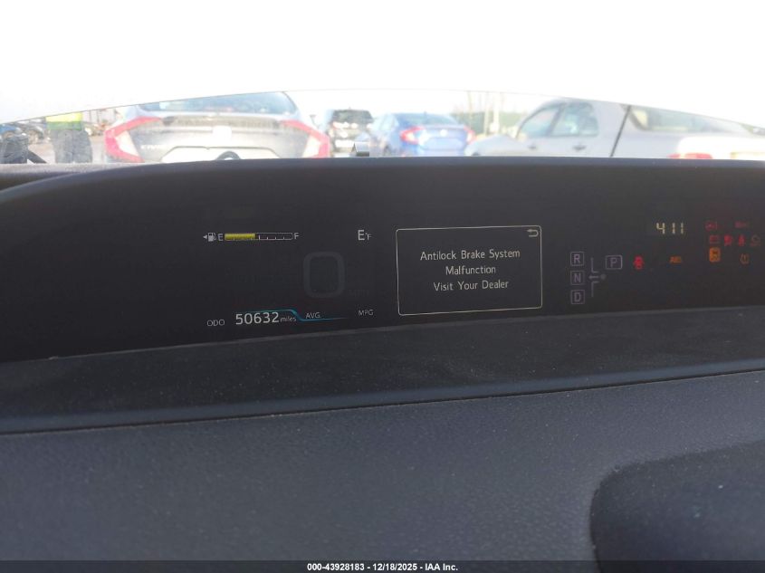 2017 Toyota Prius Two VIN: JTDKBRFUXH3036578 Lot: 43928183