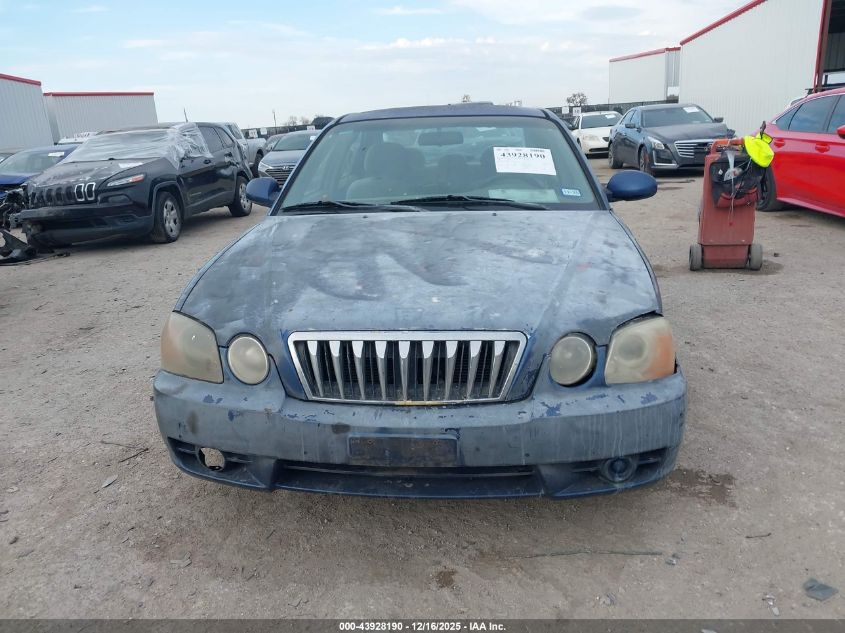 2003 Kia Optima Lx/Se VIN: KNAGD126135210251 Lot: 43928190