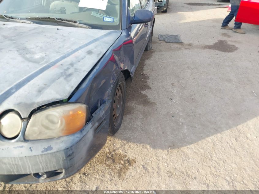 2003 Kia Optima Lx/Se VIN: KNAGD126135210251 Lot: 43928190