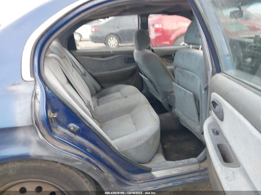 2003 Kia Optima Lx/Se VIN: KNAGD126135210251 Lot: 43928190