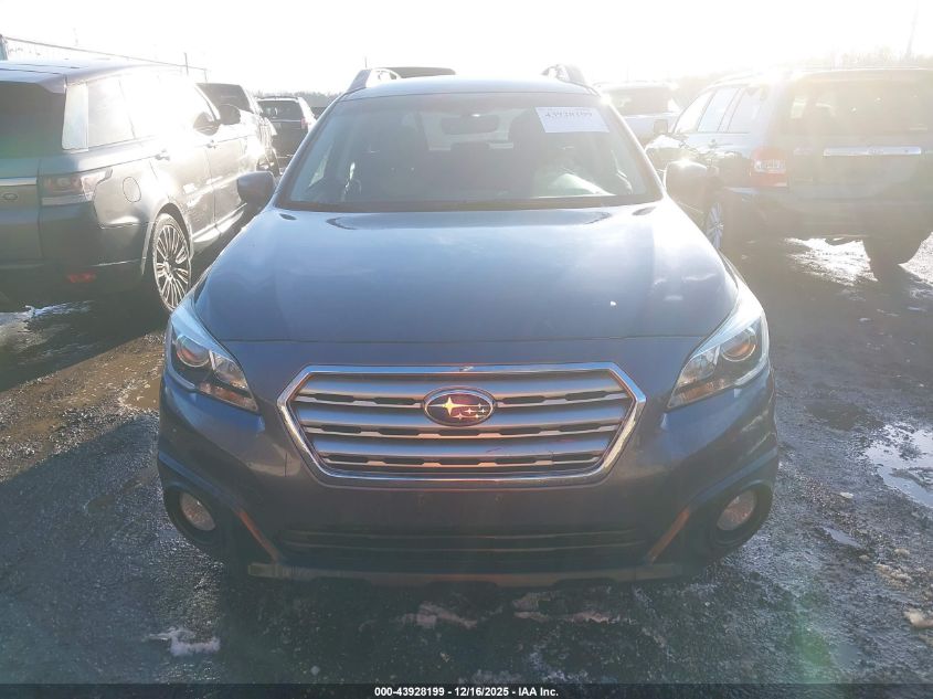 2017 Subaru Outback 2.5I Premium VIN: 4S4BSACCXH3206690 Lot: 43928199