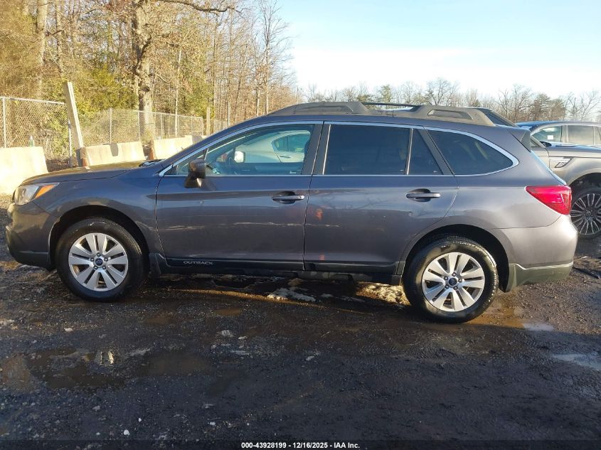 2017 Subaru Outback 2.5I Premium VIN: 4S4BSACCXH3206690 Lot: 43928199