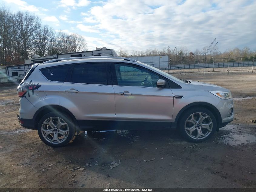 2017 Ford Escape Titanium VIN: 1FMCU0J93HUB64762 Lot: 43928206