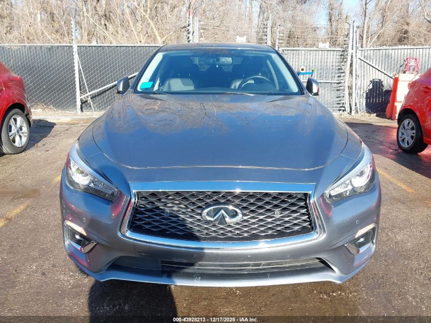 2018 Infiniti Q50 2.0T Luxe VIN: JN1CV7AR2JM280392 Lot: 43928213
