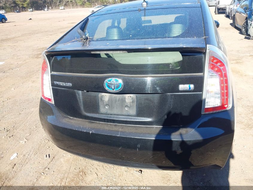 2014 Toyota Prius Three VIN: JTDKN3DU0E1805281 Lot: 43928220