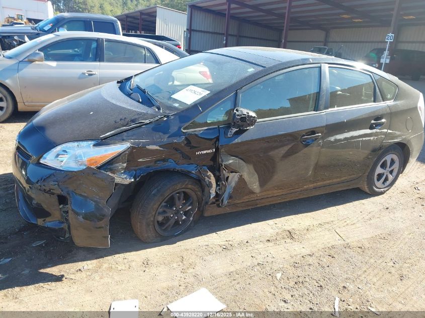 2014 Toyota Prius Three VIN: JTDKN3DU0E1805281 Lot: 43928220