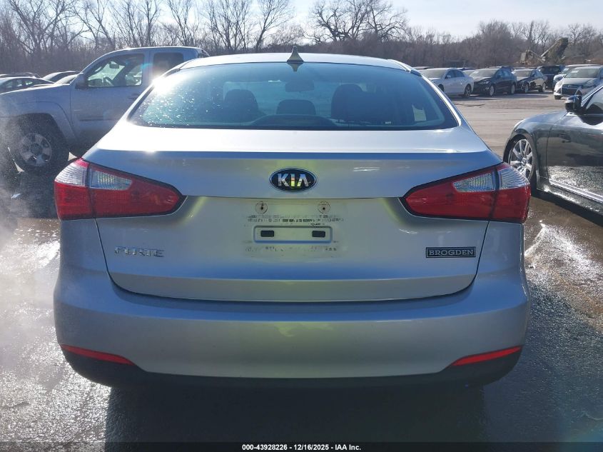 2016 Kia Forte Lx VIN: KNAFK4A69G5536034 Lot: 43928226