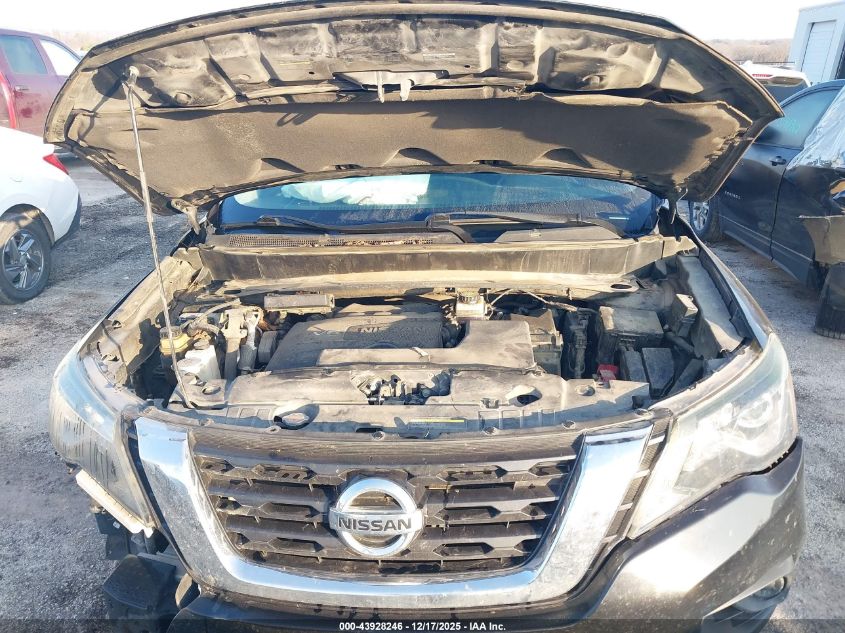2017 Nissan Pathfinder S VIN: 5N1DR2MN2HC643349 Lot: 43928246