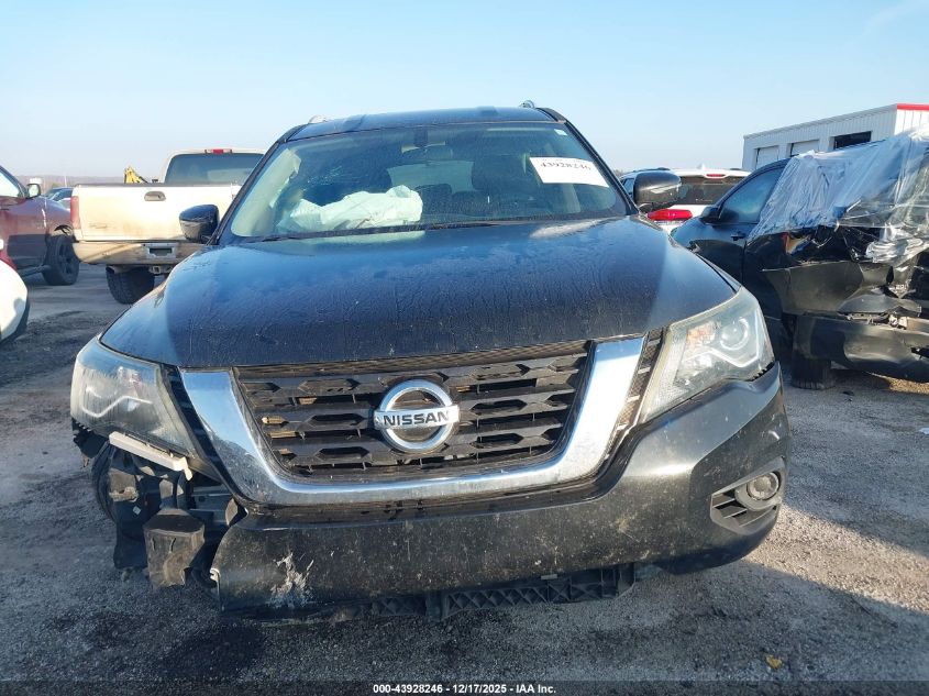 2017 Nissan Pathfinder S VIN: 5N1DR2MN2HC643349 Lot: 43928246