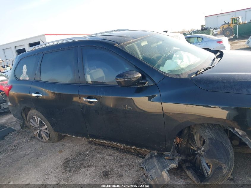 2017 Nissan Pathfinder S VIN: 5N1DR2MN2HC643349 Lot: 43928246