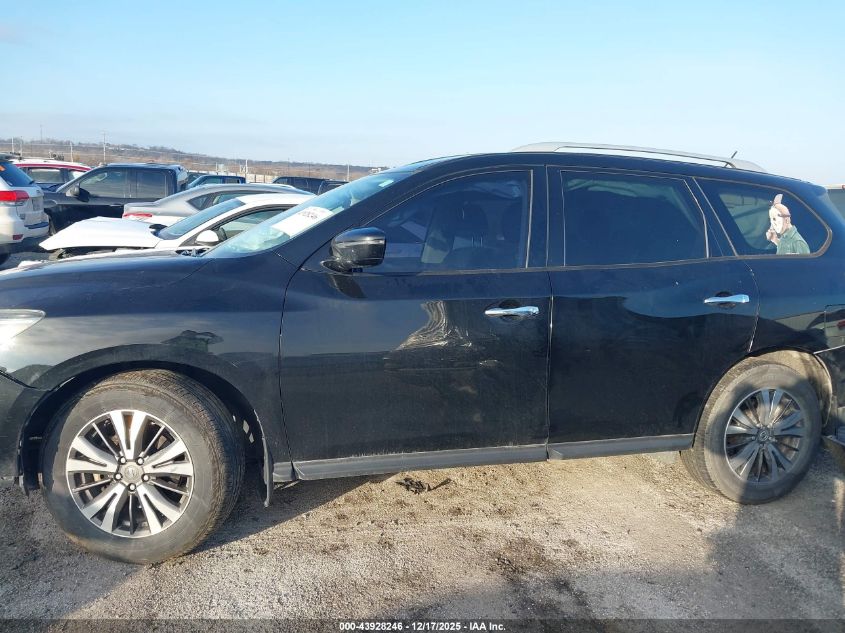 2017 Nissan Pathfinder S VIN: 5N1DR2MN2HC643349 Lot: 43928246