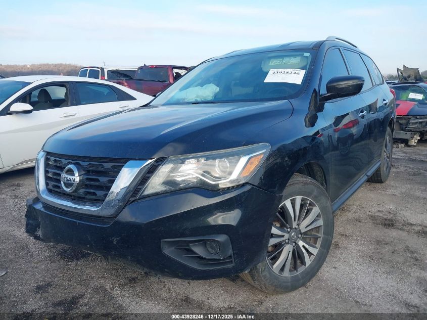 2017 Nissan Pathfinder S VIN: 5N1DR2MN2HC643349 Lot: 43928246