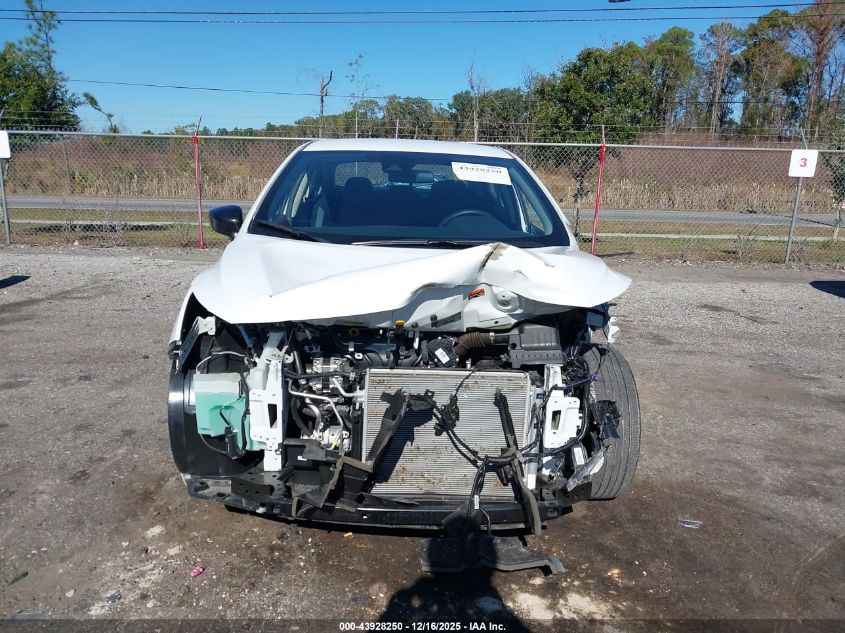 2025 Nissan Versa 1.6 S VIN: 3N1CN8DV9SL823974 Lot: 43928250