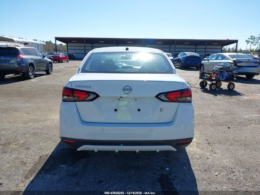 2025 Nissan Versa 1.6 S VIN: 3N1CN8DV9SL823974 Lot: 43928250