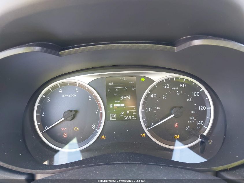 2025 Nissan Versa 1.6 S VIN: 3N1CN8DV9SL823974 Lot: 43928250