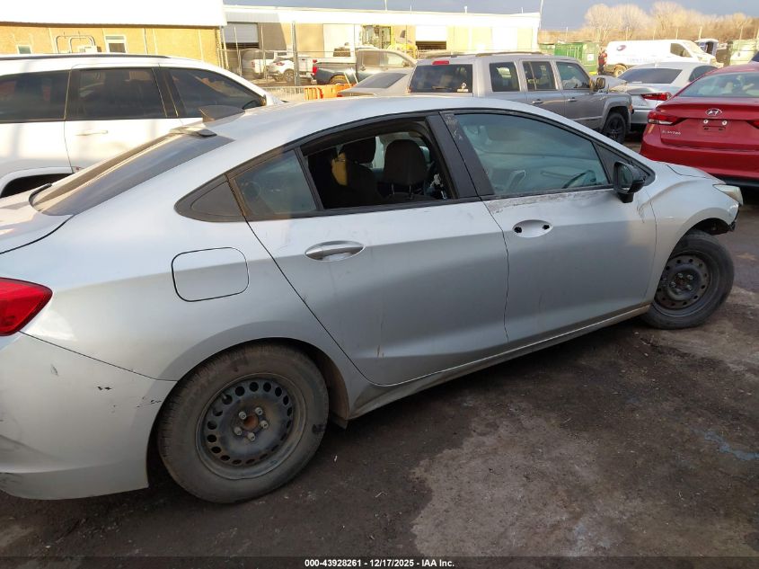 2017 Chevrolet Cruze Ls Auto VIN: 1G1BC5SM9H7118122 Lot: 43928261
