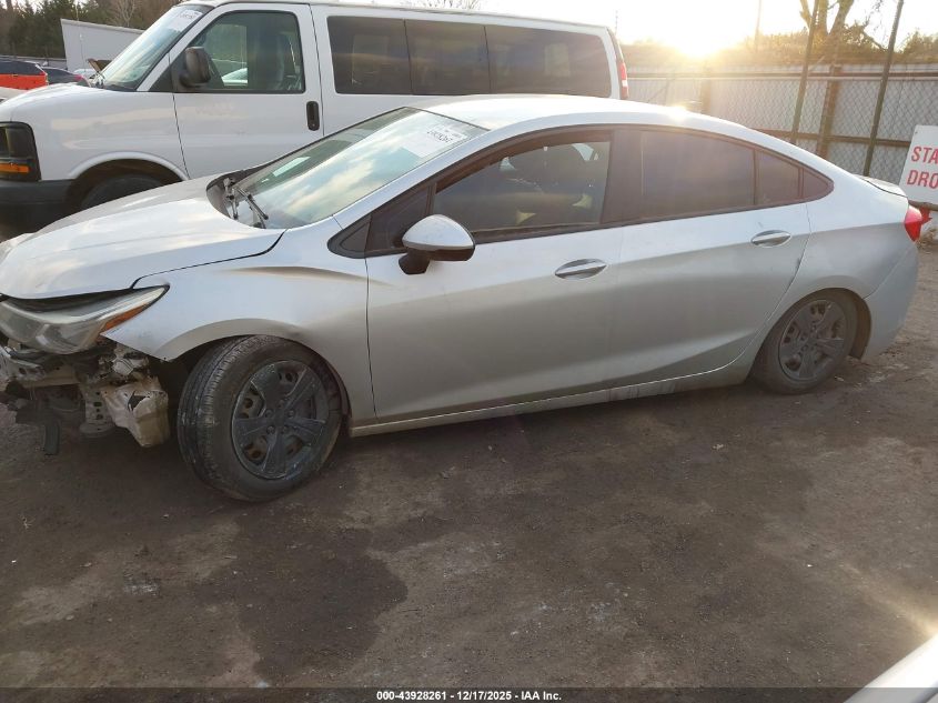 2017 Chevrolet Cruze Ls Auto VIN: 1G1BC5SM9H7118122 Lot: 43928261