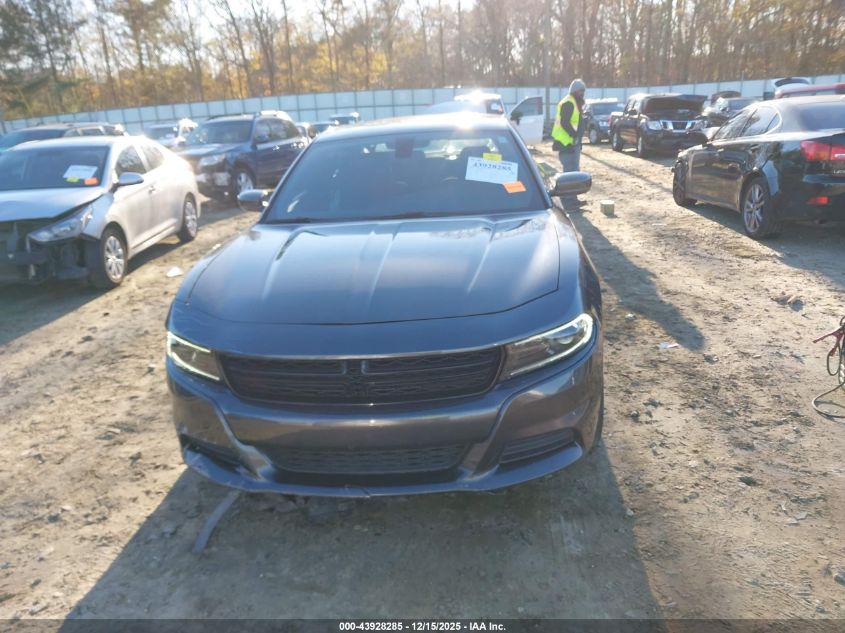 2022 Dodge Charger Sxt Rwd VIN: 2C3CDXBG7NH183344 Lot: 43928285